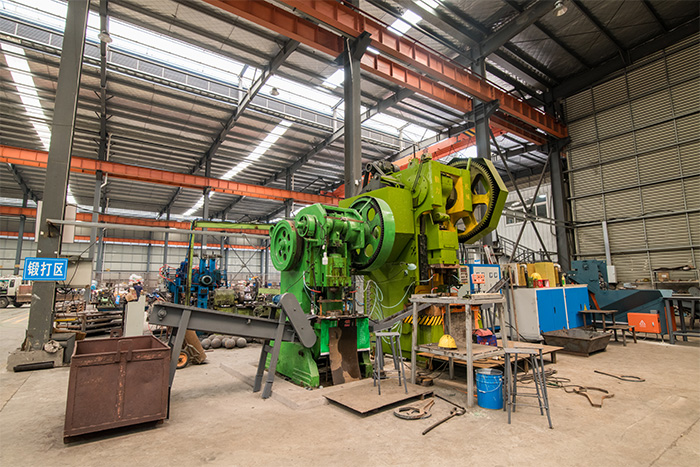 砀山网架配件-锥头加工车间